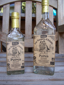 Eau de vie de Poire 35 cl 45% Bio et Demeter